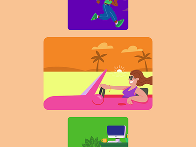 Workplace Engagement Resources animation caviar graphic design ui