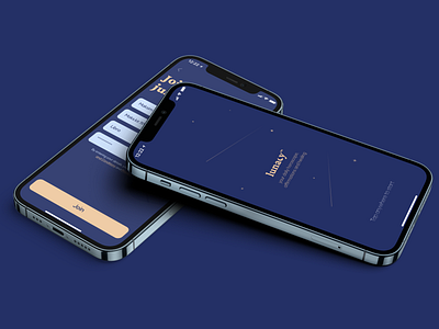 Lunacy: iOS mobile app affirmations app horoscopes ios iosapp mobileapp mobileapps mobiledesign onboarding ui visualdesign zodiac