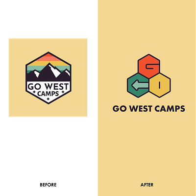 Go West Redesign branding design graphic design illustration logo vector
