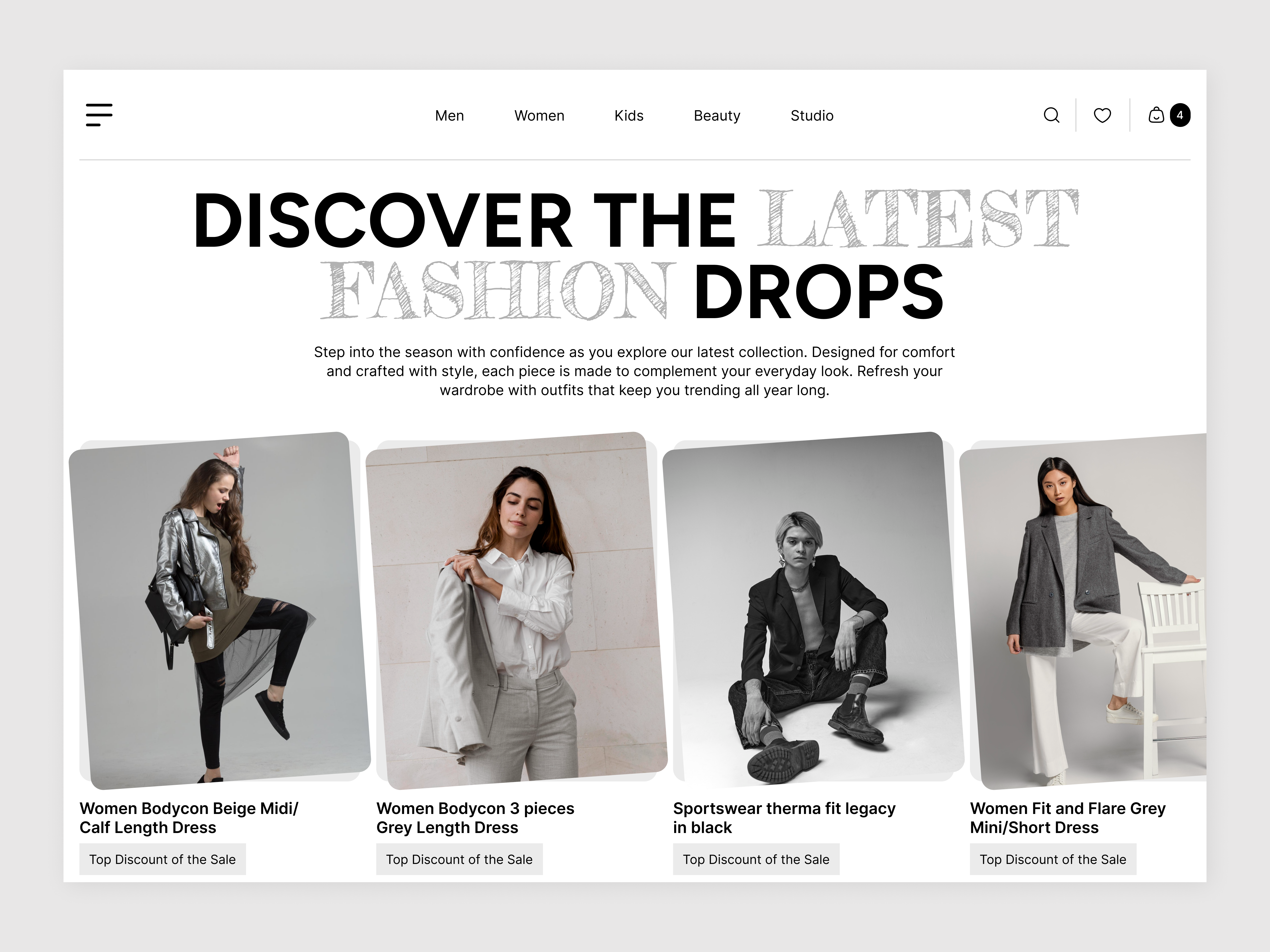 Example of Shopify Website Design & Development