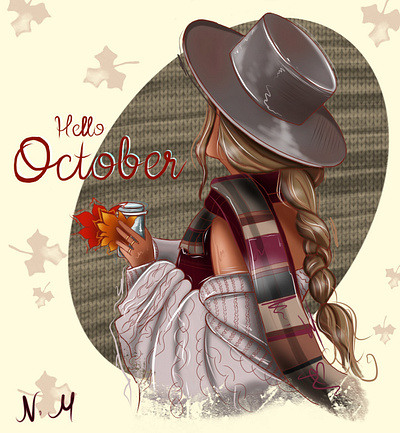#October #Illustracion art illustration