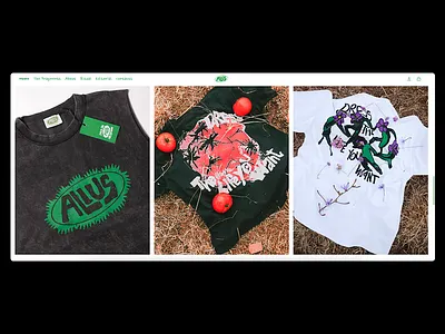 E-commerce Website design | Apparel brand contemporary retail web design