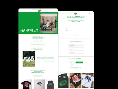 Shopify Website design | Apparel brand contemporary retail web design