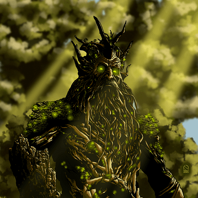 Tree King | Comics Illustration art artwork comics design illustration