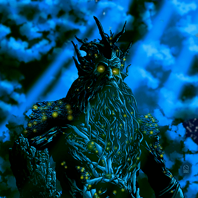 Tree King | Cold Night Version | Comics Illustration art artwork comics design illustration