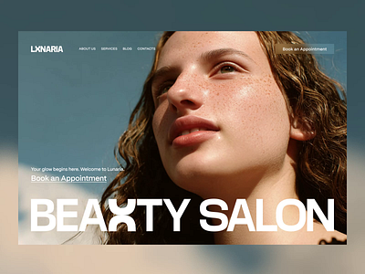 Lunaria — Web Design for Premium Beauty Studio b2b website beauty brand beauty ecommerce beauty landing page beauty product beauty website brand concept ecommerce website design hair logo hair salon website mobile website modern website salon booking app salon website service landing page service page skincare brand web design wellness wellness website