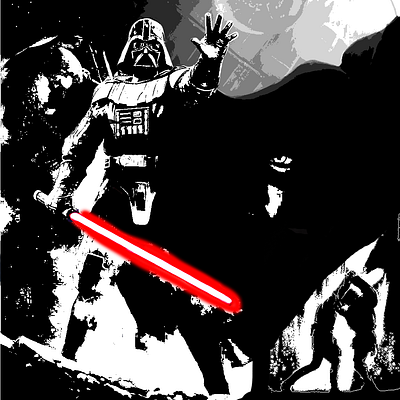 darth design graphic design illustration