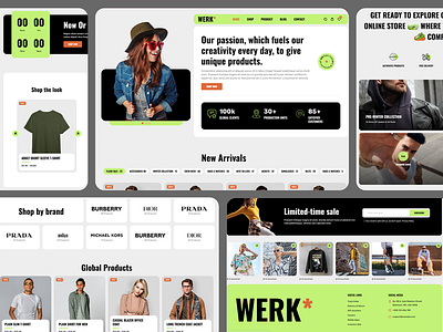 Clothing Shop Website clothingwebsite digitalsolutions ecommercewebsite fashionbrand fashionwebdesign graphic design modernwebsite onlinestore responsivedesign shopifydesign ui webdesign