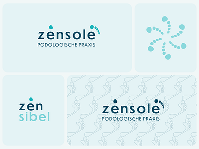 Branding for Medical Field - Podology brand design branding corporate design corporate identity feet logo logo design medicine podology vector