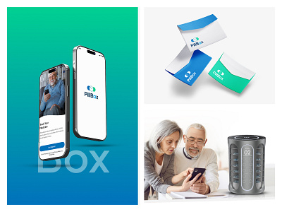 PillBox – Smart Medicine Tracking Branding agency app brandbook branding design graphic design health logo medicine mockup pillbox qala smartcare styleguilde tech ui ux