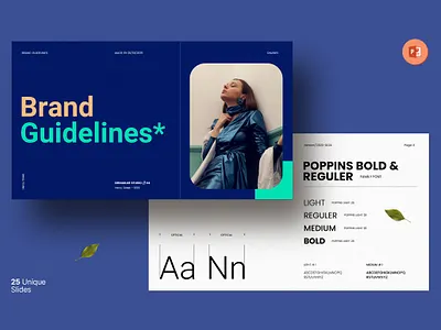 Brand Guidelines Presentation Template guideline
