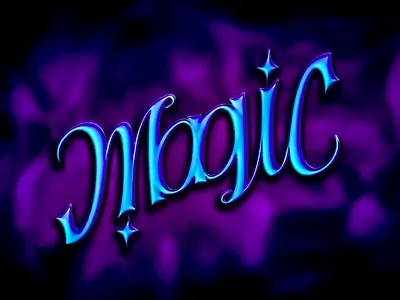 Magic Ambigram ambigram branding design graphic design illustration lettering logo vector