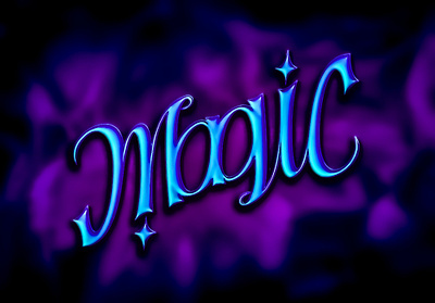 Magic Ambigram ambigram branding design graphic design illustration lettering logo vector