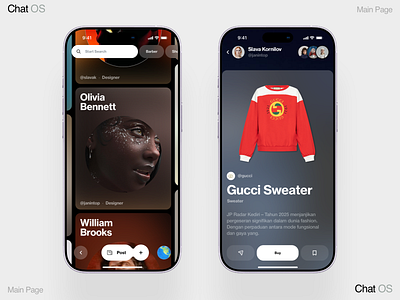 Video Comtent dashboard design homepage interface ios iphone mobile news os profile sale social video
