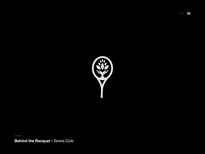 Behind the racquet bold127 brand identity branding design graphic design illustration logo logo design logo inspiration logo portfolio portfolio tennis logo ui vector