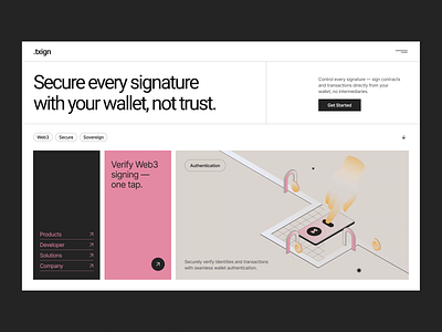 .txign home page interaction animation crypto design fintech fintech website home page illustration interaction landing motion graphics motiondesign productdesign security ui ux wallet web 3 design web3