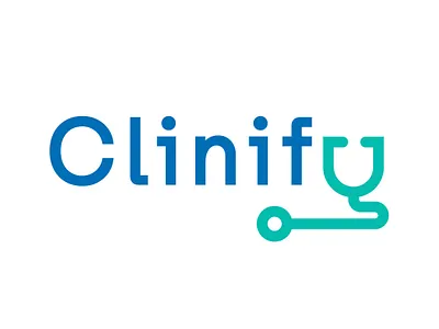 Clinify branding clinify clinify logo graphic design lettermark logo design logo designer medical startup vector wordmark
