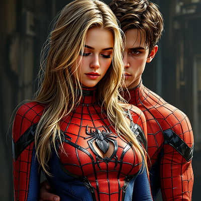 LOVE'S HERO 3d digital art illustration
