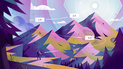 Road ahead animation branding design graphic design illustration logo motion graphics procreate ui vector