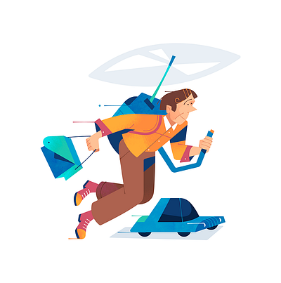 Rethinking urban commutes animation branding design graphic design illustration logo motion graphics procreate ui vector