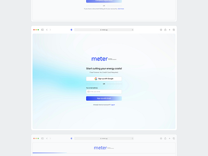 meter —  Create account