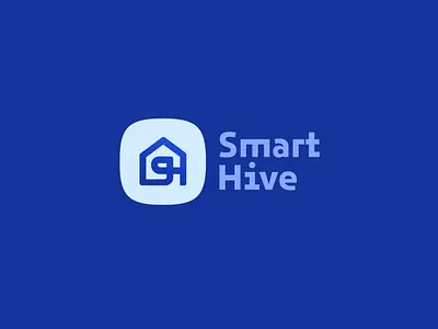 Smart Hive | Brand Identity Design | Logo Design brand design brand identity home logo logo logo design logo home logo smart smart logo
