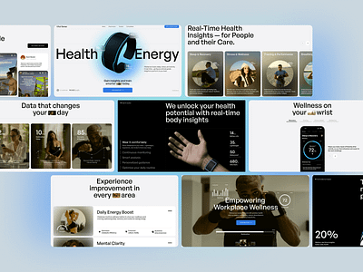 UI/UX Website for a Health-Tech Startup b2b clean interface company design graphic design healthtech landing page product product showcase redesign startup startup design typography ui uiux ux visual web webdesign