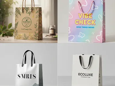 “Designed with creativity, made for you. 💼🌟” bag design bags branding design designs fashion design graphic design illustration logo typography vector