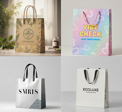 “Designed with creativity, made for you. 💼🌟” bag design bags branding design designs fashion design graphic design illustration logo typography vector