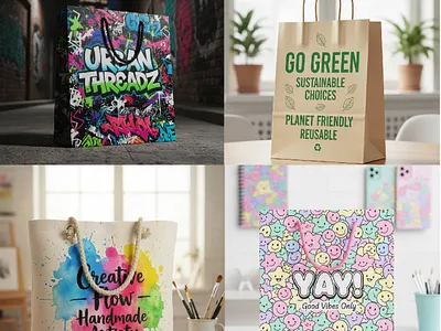 “Designed with creativity, made for you. 💼🌟” bag design bags branding design designs fashion design graphic design illustration logo typography vector