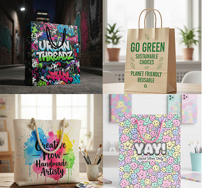 “Designed with creativity, made for you. 💼🌟” bag design bags branding design designs fashion design graphic design illustration logo typography vector