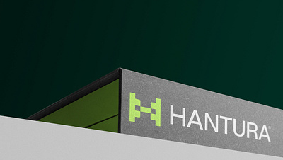 Hantura Logo brand identity branding business logo graphic design identity logo logo design