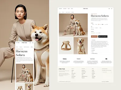 Designing the Pawtner Product Experience ai ai direction branding design e commerce ecommerce ia product product design product page ui ux
