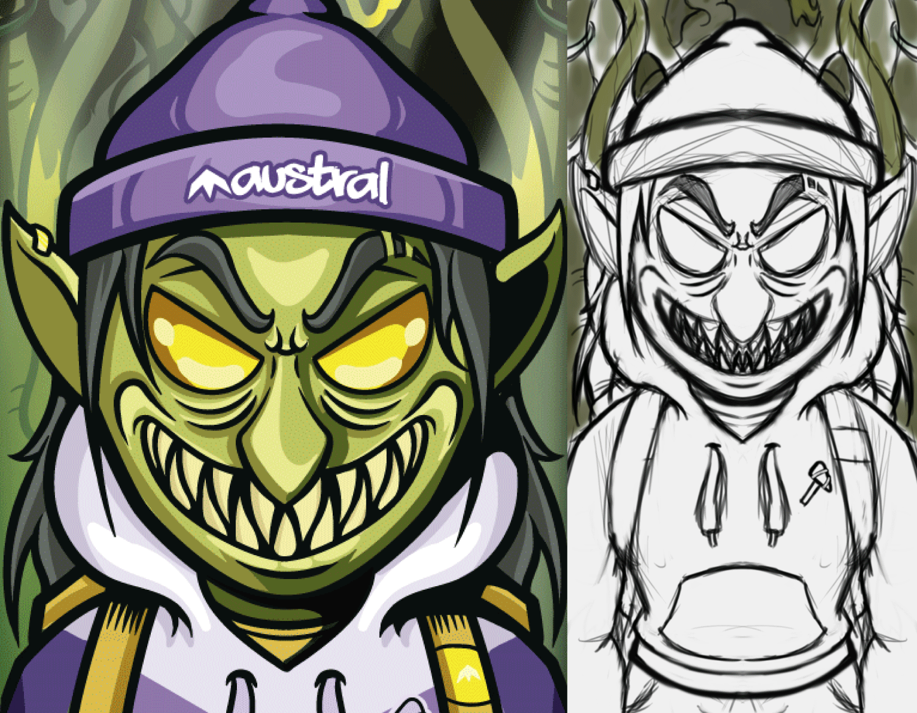 Skateboard Illustration 2dillustration character characterdesign design graphic design illustration skateboard skateboarding skatedeck skatedesign vector