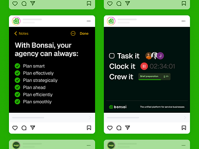 Bonsai - Social Media Ads instagram ads