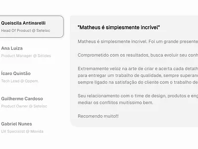 Testimonials 💌 branding design figma graphic design illustration ios logo redesign ui ux