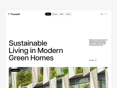 Landing Page cleanenergy eco energyapp green interface landingpage layout renewableenergy solar sustainable ui uiux ux webdesign