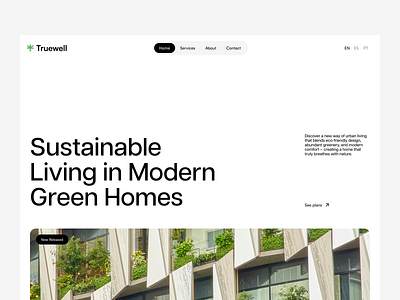 Landing Page cleanenergy eco energyapp green interface landingpage layout renewableenergy solar sustainable ui uiux ux webdesign
