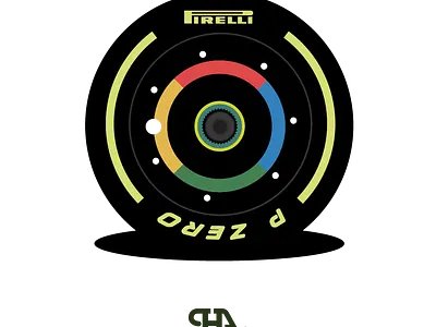 F1 - Mclaren - P zero automotive design f1 flat google graphic design illustration mclaren wheel