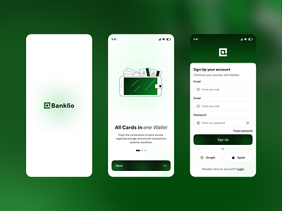 Digital Wallet App banking digital wallet finance app fintech mobile app payment wallet app