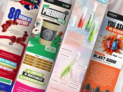 Newsletter Designs branding email design graphic design newsletter