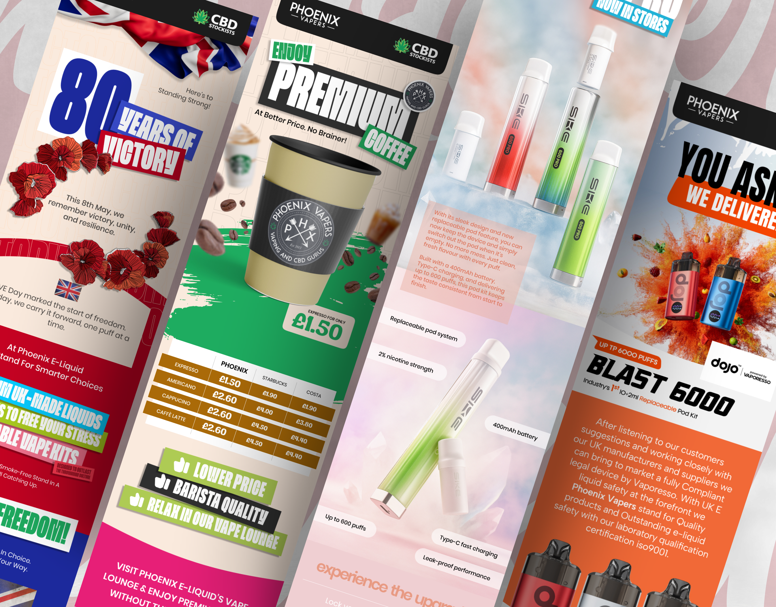 Example of Custom Email & Newsletter Design