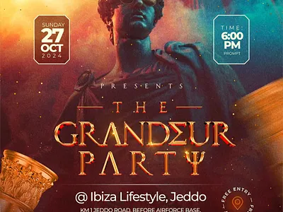 DESIGN FOR THE GRANDEUR PARTY 2024 - THE MAGE NETWORK EVENT