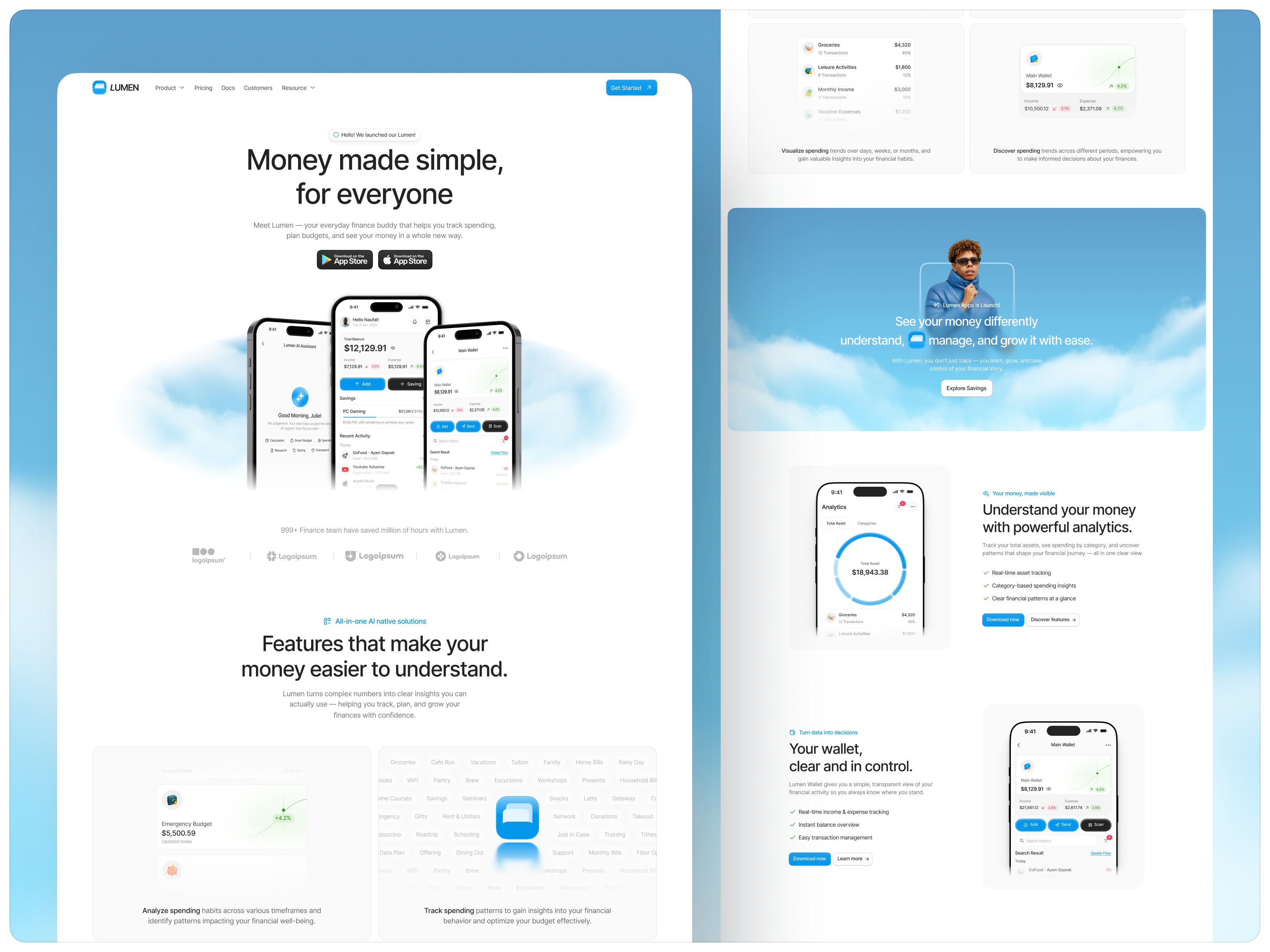 Example of Landing Page Design