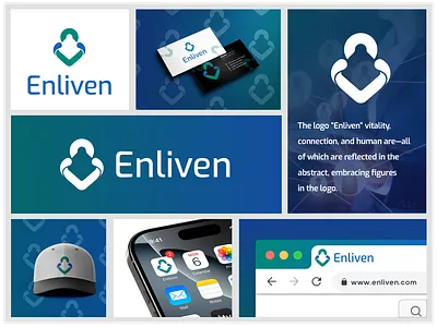 Enliven clean minimal logo for digital branding abstract abstract logo app icon app logo brand identity branding corporate logo design creative branding logo design embracing logo design enliven logo identity illustration logo designer minimal logo modern modern brand identity modern logo design unique logo concept