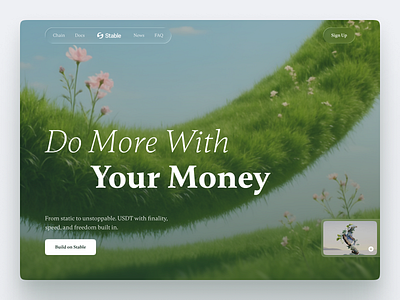 Crypto Finance Landing Page banking clean crypto crypto currency crypto finance finance finance landing page fintech landing page minimal modern design saas saas landing page saas website ui design ux design wallet web design