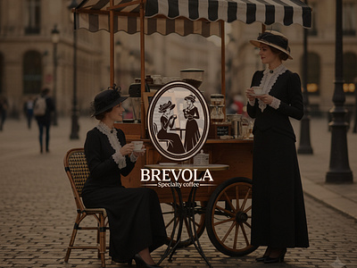 Brevola speciality coffee brand logo branding cafe cafe cart cafe logo coffee coffee brand coffee logo creative logo elegance logo french styled logo graphic logo handrawn logo illustration logo design logo maker minimalist lgo monagram logo speciality coffee vintage logo