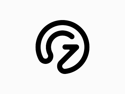 G Lettermark Logo branding circle design g geometric ggg icon illustration lettermark line logo minimal rounded shape