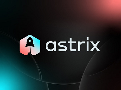 Astrix – Rocket Polygon Logo Design for Aerospace & Tech Venture aerospace logo ai logo brand identity branding creative logo crypto logo digital branding futuristic logo galaxy logo logo design logo designer modern logo rocket logo si fi space startup identity tech startup tech ventures web3 logo