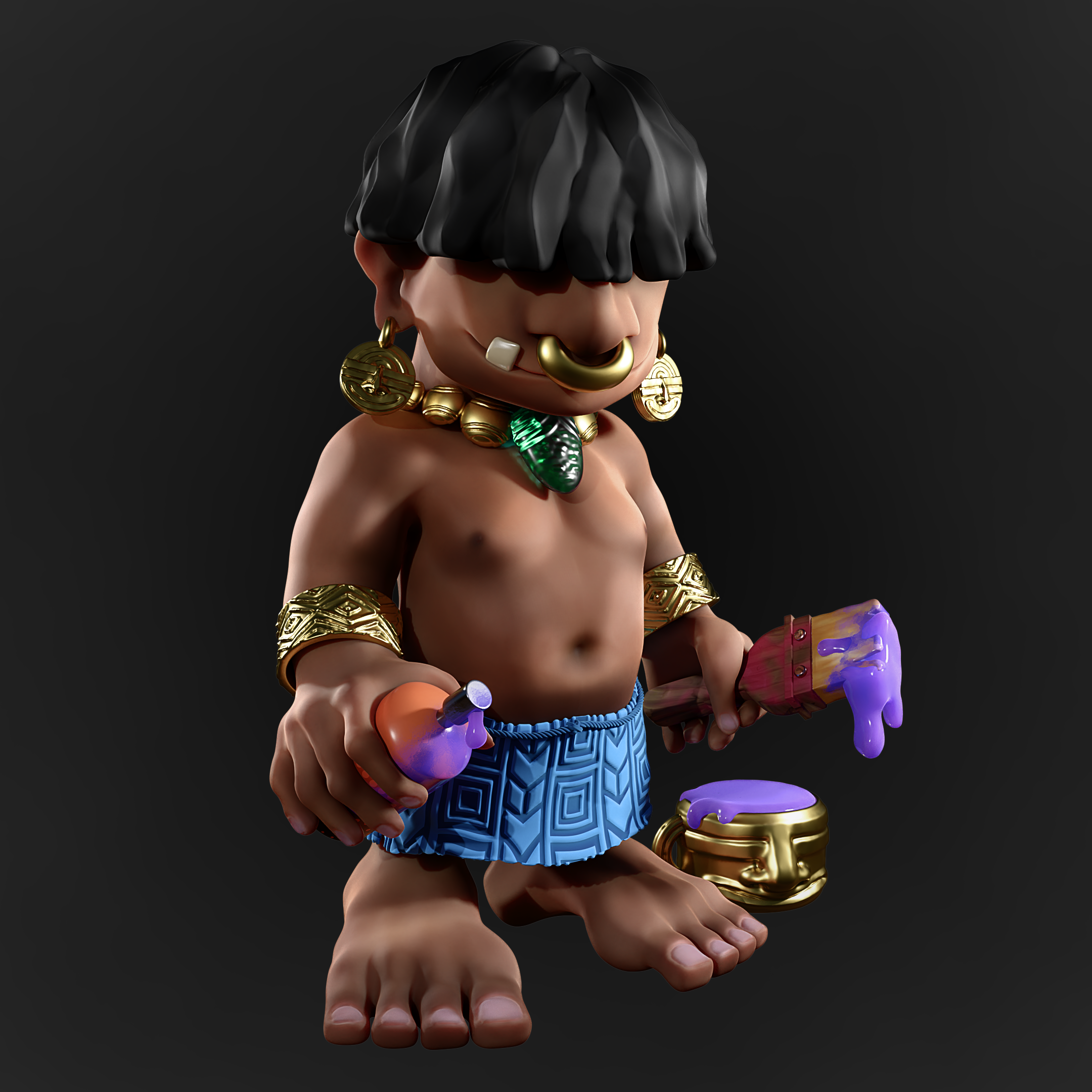 Ope Character 3drender noai